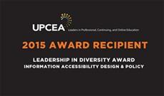 2015 UPCEA award