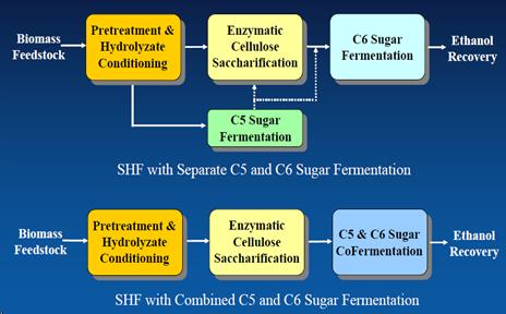 sequential hydrolysis and fermentation