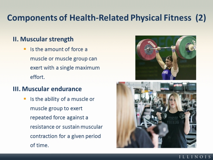 Components Of Health Related Physical Fitness 2