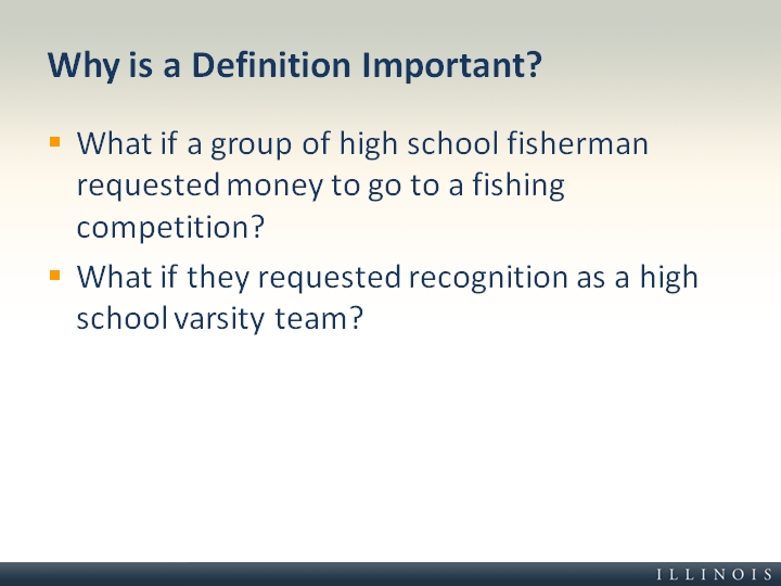 Why Is A Definition Important