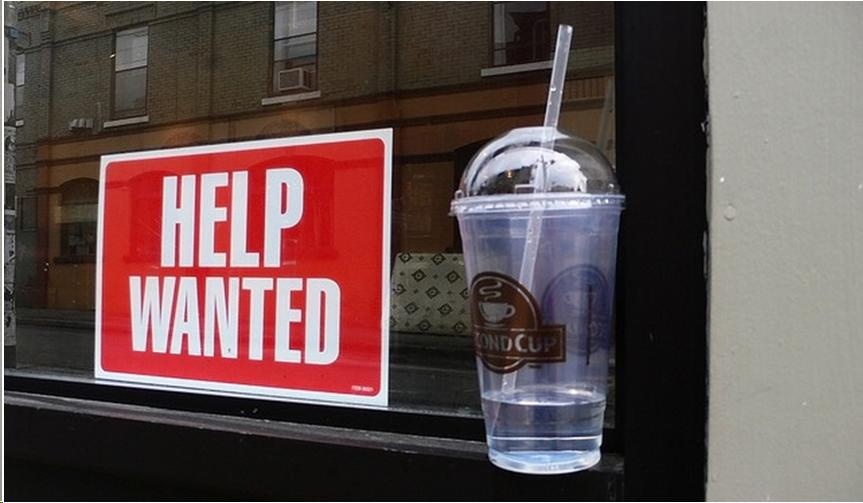 Help wanted sign 