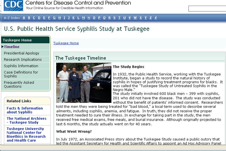 CDC website