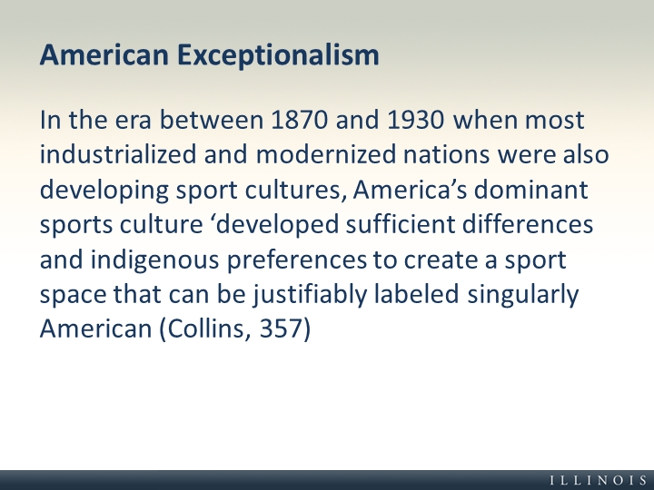 American Exceptionalism