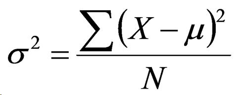 fomula explaining variance